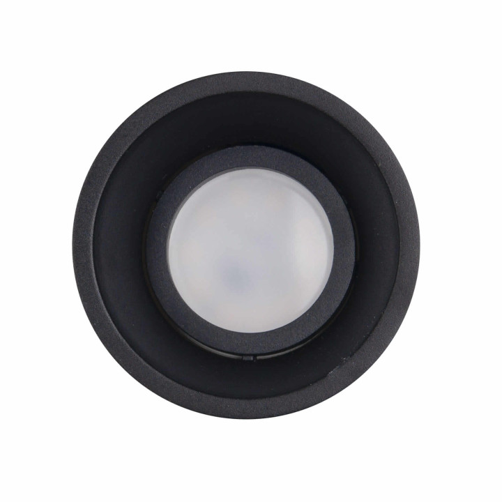 Maxlight Deep H0111 czarna oprawa wpuszczana GU10 50W, IP20, 230V