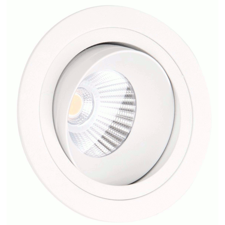 MAXLIGHT Hiden H0109/H0110 regulowana oprawa wpuszczana LED 10W, 3000K