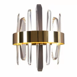 Maxlight Prince W0287 gold LED wall lamp 12W 3000K, modern style