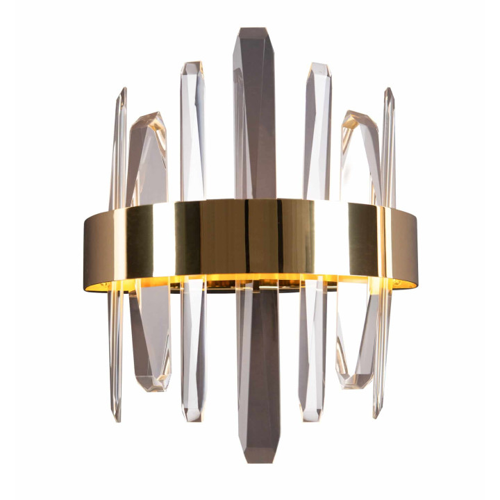 Maxlight Prince W0287 gold LED wall lamp 12W 3000K, modern style