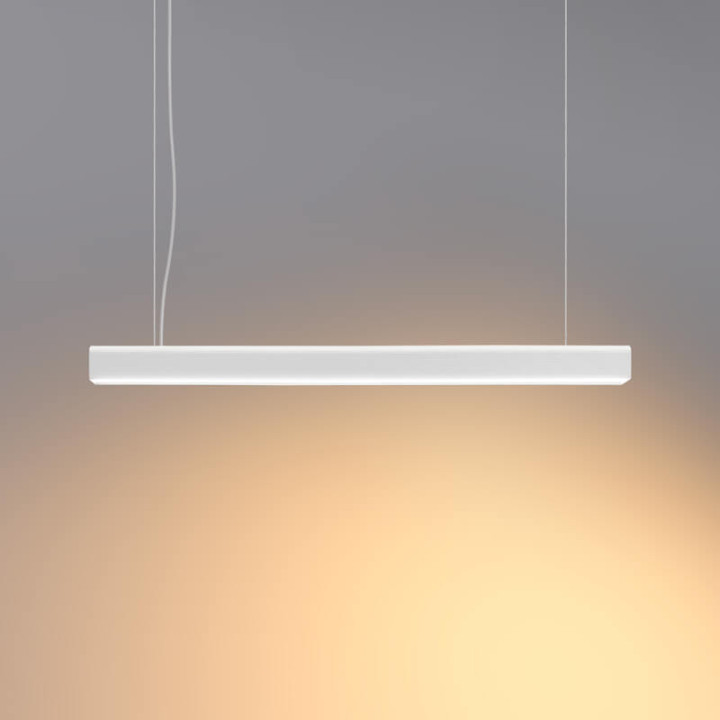 Lampa wisząca ELKIM FURRO/Z biała, czarna dług 60-233cm 3000K, 4000K