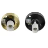 SLV SUN 1008125/6/7/8 ceiling lamp E27 2 sizes, black/gold