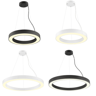 SLV MEDO RING 60/90 hanging lamp, 2 sizes, light color switch