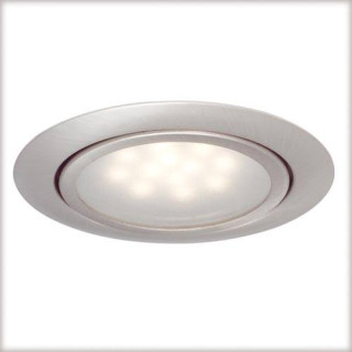 Zestaw opraw meblowych LED 3x1W 12VA żelazo sat.