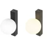 SLV SUN 1008123 black wall lamp glass, G9 bulb modern design