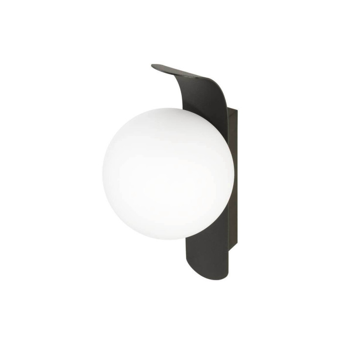 SLV SUN 1008124 black wall lamp glass, G9 bulb, elegant design