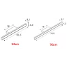 SLV ONE LINEAR 50/70 1008081 kinkiet LED 52,5/70,5cm 2700K/3000K, IP44