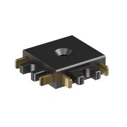 FLATTRACK surface track L-connector 48V black