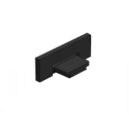 FLATTRACK endcap black FLATTRACK endcap black
