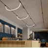 AQFORM TUBE FLEX LED 16506/7 LED hanging lamp 10/20W FLATTRACK 48V