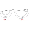 AQFORM TUBE FLEX LED 16506/7 LED hanging lamp 10/20W FLATTRACK 48V