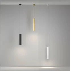 SLED ARTISAN pendant lamp tube 30cm GU10 white, black, gold
