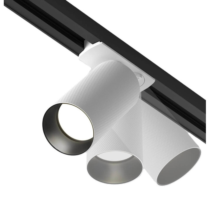 SLED ARTISAN white, black, gold spot GU10 track light 1-phase