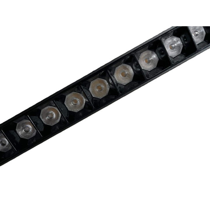 SLED DOTS EPOS track MULTILINE black lamp with diodes 24W 44cm 48V