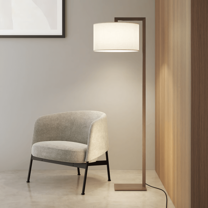 Lampa podłogowa Astro Venn Floor brąz, nikiel, chrom żar&oacute;wka E27 LED