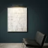ASTRO RENOIR 350 gallery for lighting pictures, nickel bronze, brass