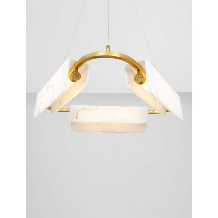 LUCES MAIRANA LE44616/7 lampa wisząca LED 3000K złota 2 rozmiary