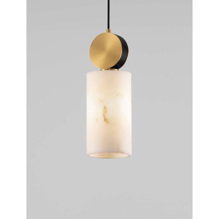 LUCES SAIPINA LE44622 lampa wisząca złota, marmurowa, żar&oacute;wka E27 12W