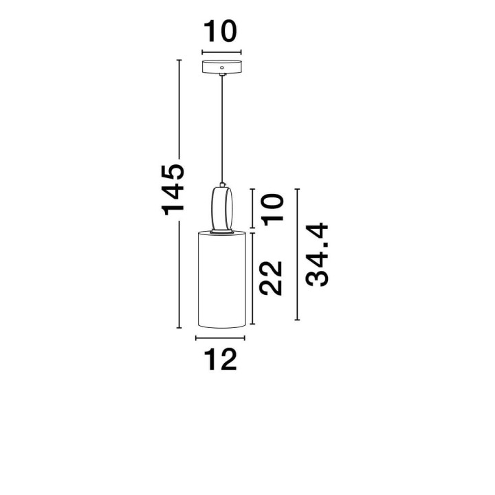 LUCES SAIPINA LE44622 gold, marble hanging lamp, E27 12W bulb