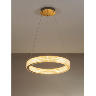 LUCES YOTAU LE44729 elegancka lampa wisząca LED 70W 3000K 5286lm złota