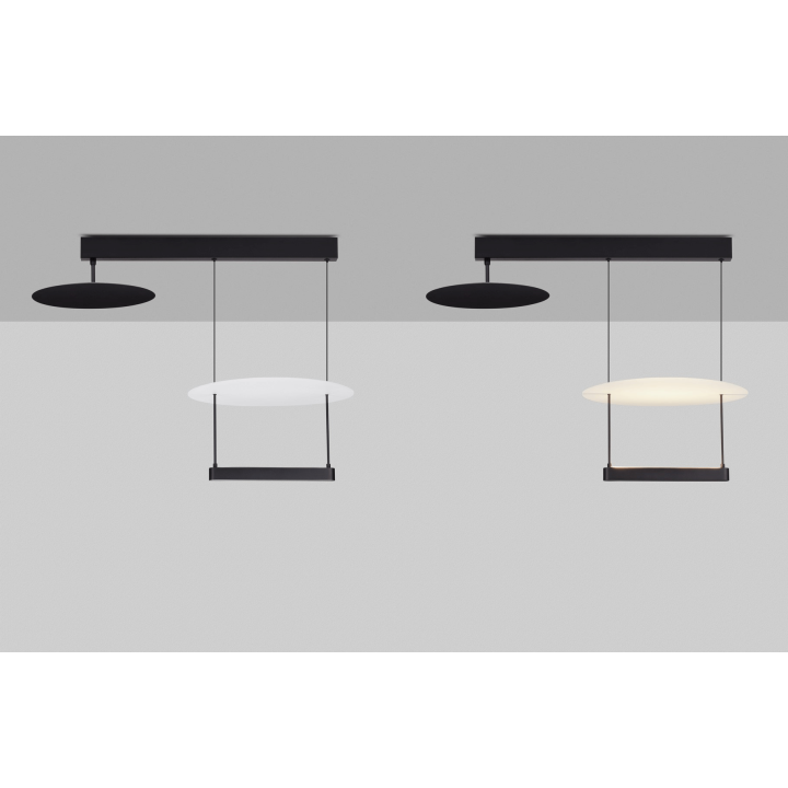 LUCES TIRAQUE LE44636 LED hanging lamp 3000K 35W 2420lm black/white