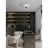 LUCES UCURENA LE44638 lampa sufitowa LED 3000K czarno-biała elegancka