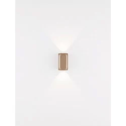 LUCES YAGUARU LE44765 LED wall lamp 3000K 8W gold, lights up and down