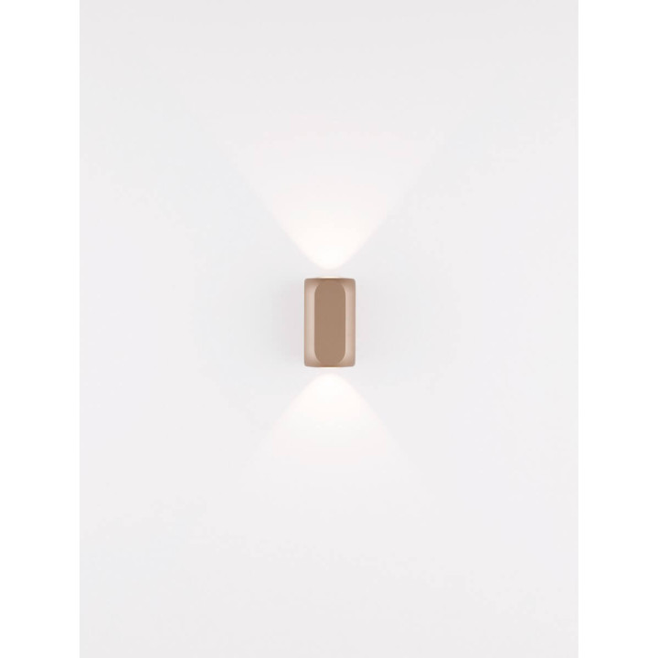 LUCES YAGUARU LE44765 kinkiet LED 3000K 8W złoty, świeci g&oacute;ra-d&oacute;ł
