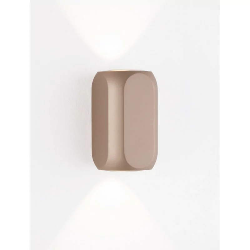 LUCES YAGUARU LE44765 LED wall lamp 3000K 8W gold, lights up and down