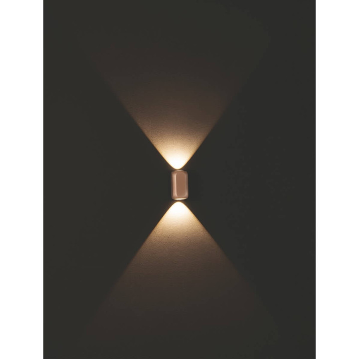 LUCES YAGUARU LE44765 kinkiet LED 3000K 8W złoty, świeci g&oacute;ra-d&oacute;ł