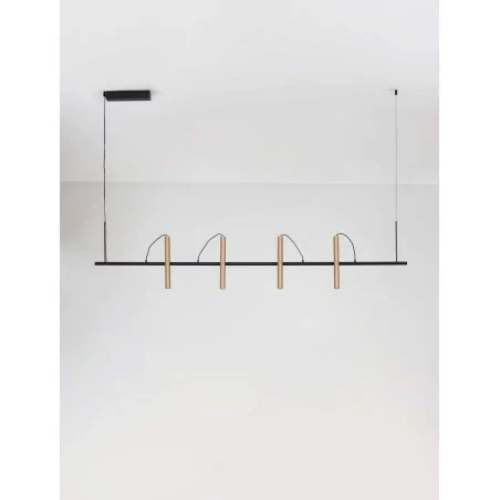 LUCES YAGUARU LE44647 lampa wisząca LED 3000K regulowane reflektory LUCES YAGUARU LE44647 lampa wisząca LED 3000K regulowane reflektory