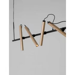 LUCES YAGUARU LE44647 lampa wisząca LED 3000K regulowane reflektory