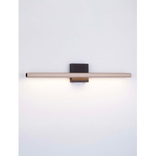 LUCES CALACA LE44766 podłużny kinkiet LED 8W 3000K złoto-czarny