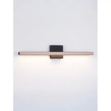LUCES CALACA LE44766 podłużny kinkiet LED 8W 3000K złoto-czarny LUCES CALACA LE44766 podłużny kinkiet LED 8W 3000K złoto-czarny