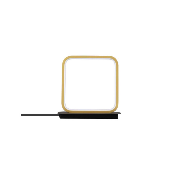 LUCES CHULUMANI LE44823 lampa biurowa LED 13W czarno-złota, 563lm