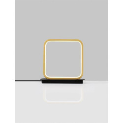 LUCES CHULUMANI LE44823 lampa biurowa LED 13W czarno-złota, 563lm