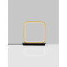 LUCES CHULUMANI LE44823 lampa biurowa LED 13W czarno-złota, 563lm