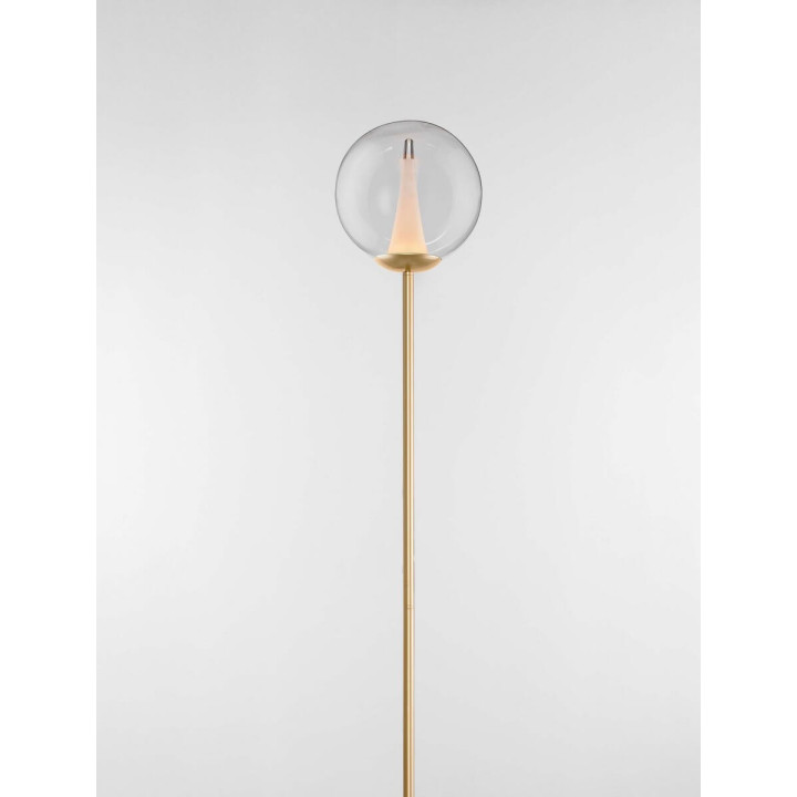 LUCES HUALMAY LE44835 lampa podłogowa LED 3000K złota nowoczesna