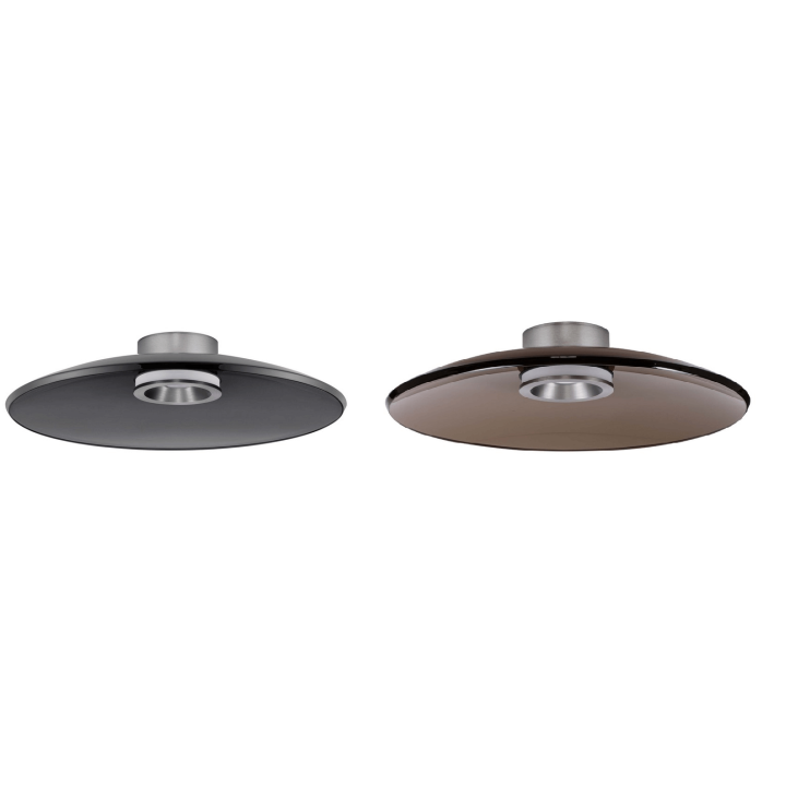 LUCES HUANUCO LE44836/7 LED ceiling lamp 50cm, 33W, gray or gray-brown
