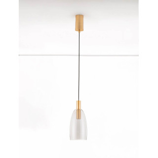 LUCES IQUITOS LE44847 LED hanging lamp 3000K 7W gold/gray IP20