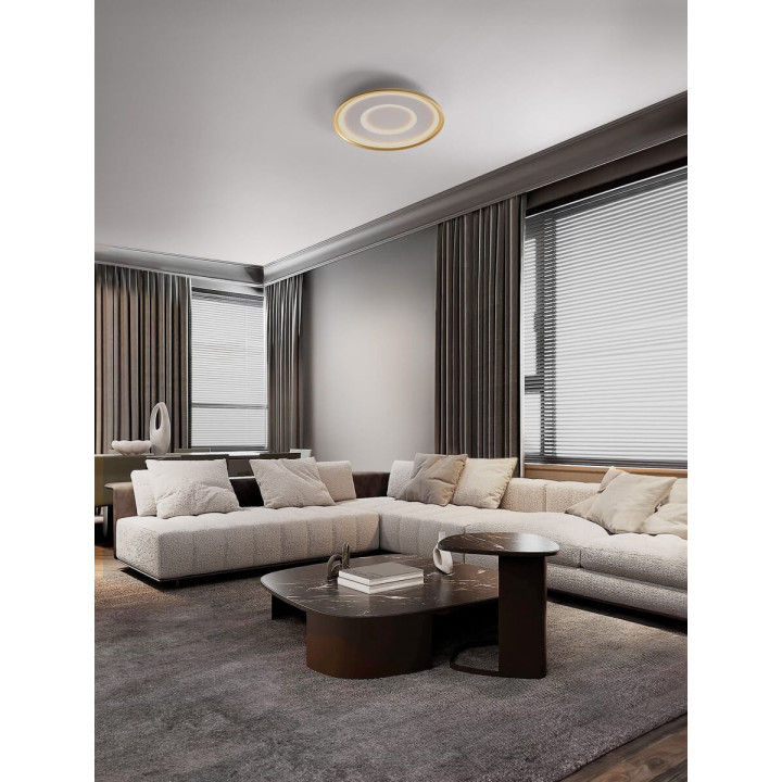 LUCES VINAMAR LE44888/9/90/91 plafon LED 3000K biały/czarny