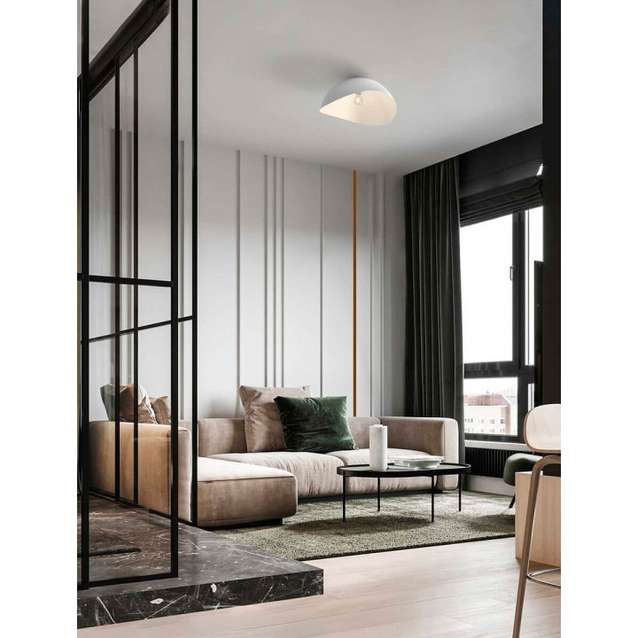 LUCES GUANIPA LE44892 lampa sufitowa E27 biała/czarna/złota