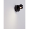 LUCES PUCARANI LE44684 black LED wall lamp 3000K adjustable