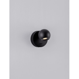 LUCES PUCARANI LE44684 czarny kinkiet LED 3000K regulowany