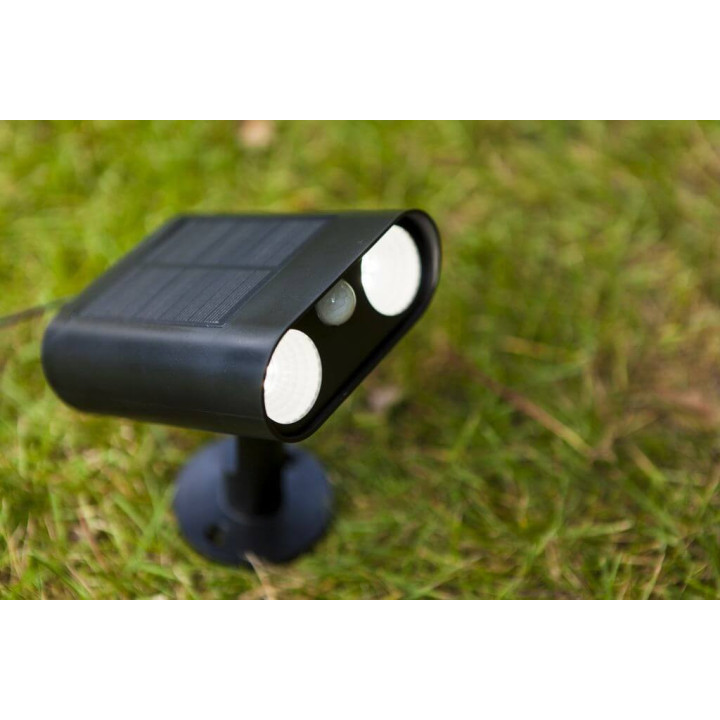LUTEC BINGO solar light LED with sensor PIR 5000K