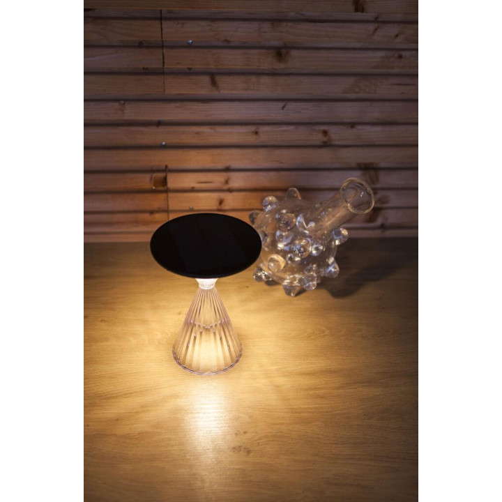 LUTEC MIYI SOLAR lampka stołowa przenośna IP54 3000K
