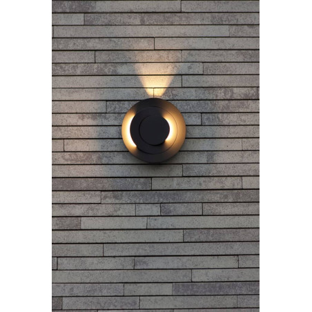 LUTEC MOOV outdoor wall lamp LED 7,8W 3000K dark grey LUTEC MOOV outdoor wall lamp LED 7,8W 3000K dark grey