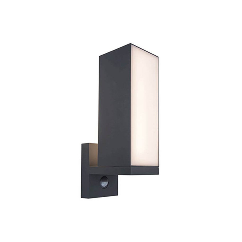 LUTEC CUBA modern LED wall lamp 1000lm with motion sensor