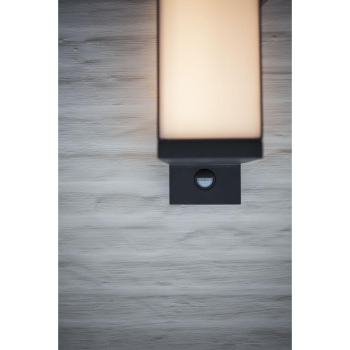 LUTEC CUBA modern LED wall lamp 1000lm with motion sensor