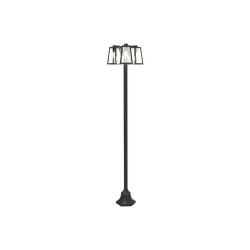 LUTEC FIA aluminum garden lantern, E27 IP44 bulb